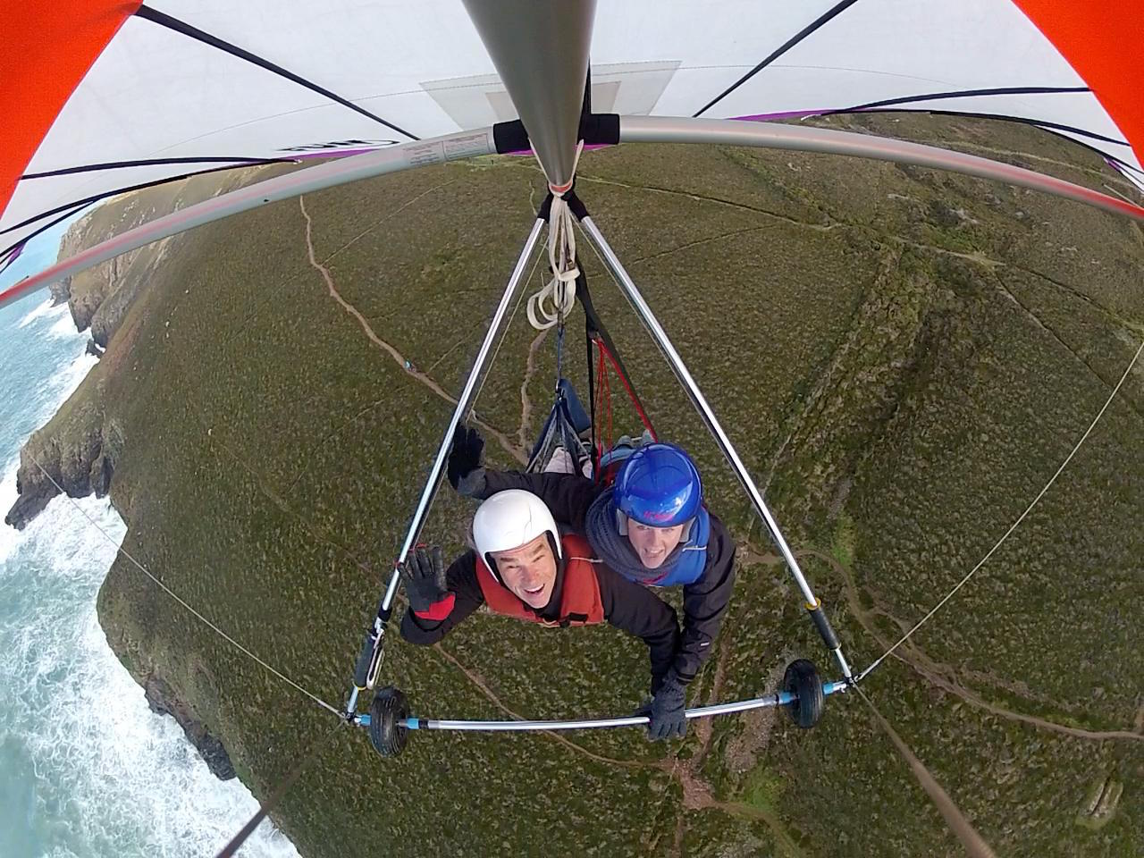 Hanggliding in Cornwall - Hen party planner Cornwall