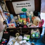 Emergency kit for a wedding in Cornwall. This photo was used at a wedding or photoshoot by Jenny Wren Wedding Planner in Cornwall