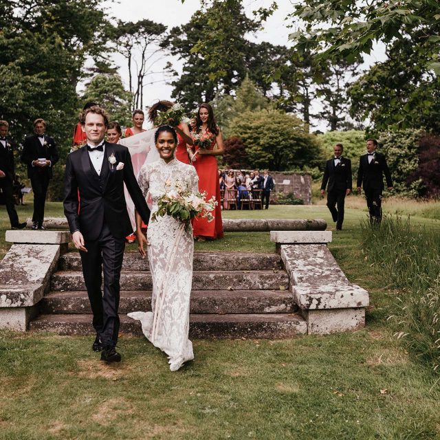 Nadia and Ali's wedding at Boconnoc House, planned by wedding planner Jenny Wren in Cornwall